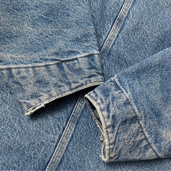 Vintage Carharrt C59 Duck Canvas Denim Chore Coat - Picture 7 of 10